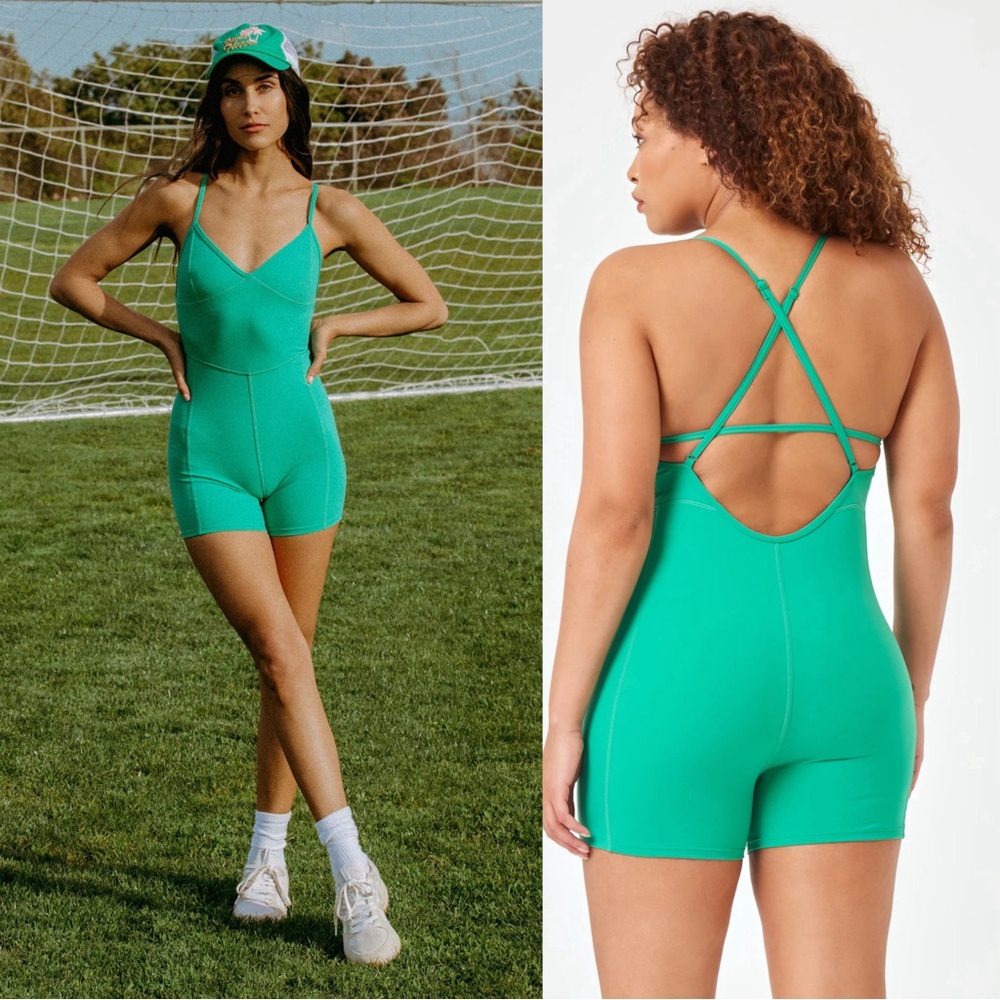 NEW L*SPACE Owen Romper in Ivy Small